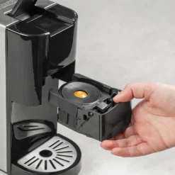 Princess 4-in-1 Multi-Kapsel-Kaffeemaschine 1450W 0,8L Schwarz Silbern -Smart Kitchen Store 18d8ebc9b81716b434e928e37ed1c06f