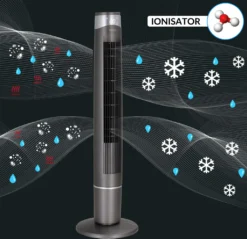 Monzana Turmventilator 6 Geschwindigkeitsstufen 120cm 3 Modi Timer Fernbedienung 12 Monzana Turmventilator 6 Geschwindigkeitsstufen 120cm 3 Modi Timer Fernbedienung -Smart Kitchen Store 19308d5e9dc08aa51011d4326ede6275