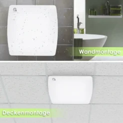 Wolketon Badluefter 150mm Feuchtesensor Timer CE Ventilator Mit Rueckflussleitblech Wandluefter 10 Wolketon Badluefter 150mm Feuchtesensor Timer CE Ventilator Mit Rueckflussleitblech Wandluefter -Smart Kitchen Store 195158faa3eda2887f0c1a04211aa987 1