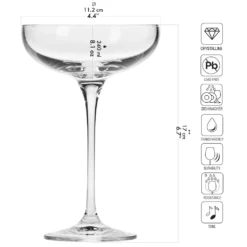 KROSNO Harmony Sektgläser, 6er-Set, 240 Ml -Smart Kitchen Store 19b87b39da0b689c175def8f511a5659