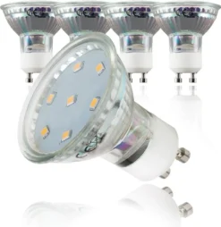 LED Leuchtmittel GU10 Energiespar-Lampe 3 Watt Glüh-Birne, Ersetzt 35 W Halogen -Smart Kitchen Store 1a3e6b94fd1f5465ea4c1cb707f119e7