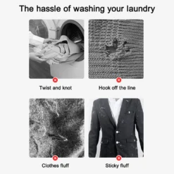 Set Mit 6 Großen Wäschesäcken, 50 X 60 Cm, Netz-Wäschesäcke Mit Kordelzug, Strapazierfähiger Waschbeutel Für Feinwäsche, Wäsche-Netzbeutel Für Familie, Studentenwohnheim, Apartment (1 Grobes Netz + 1 Feines Netz),style 1 -Smart Kitchen Store 1b23649b0e4e93eea653eae9558047ff