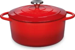 Küchenprofi Bratentopf Rund, 22 Cm Classic Red PROVENCE 401000422