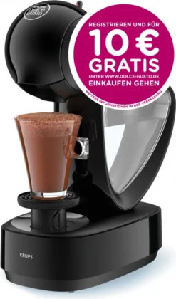 Krups Espressomaschine NESCAFÉ® DOLCE GUSTO® Infinissima KP1708, Schwarz
