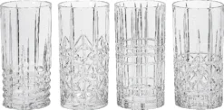 Nachtmann 0097784-0 Longdrinkbecher 'Highland' Kristallglas, 375 Ml, H: 15,1 Cm, ø 7,7 Cm, Transparent, 4-teilig (1 Set) -Smart Kitchen Store 1c1477489e3dc1684515279354bcddd9