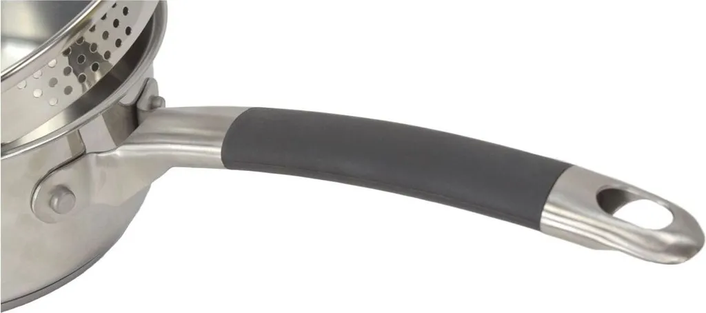 Tefal Premium Kasserolle Topf Kochtopf Mit Deckel Ø16 1,3L, Mit Abgießfunktion 5 Tefal Premium Kasserolle Topf Kochtopf Mit Deckel Ø16 1,3L, Mit Abgießfunktion – Bild 3