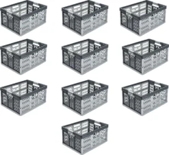 Keeeper Klappbox Ben Aufbewahrungsbox Kunststoff Soft-Touch Griffen X10