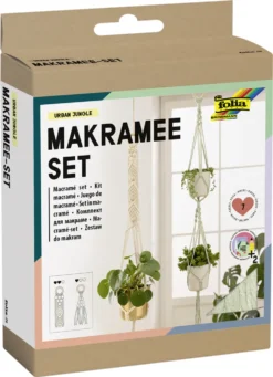 Folia Makramee-Set URBAN JUNGLE 7-teilig