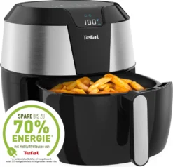 Tefal EY701D Easy Fry XXL Heißluftfritteuse, Fassungsvermögen: 1,6 Kg, Timer,8 Automatische Menüs -Smart Kitchen Store 1e03713c8560c25a1608ca75411e1bfc