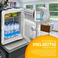 Tillvex Kühlbox Elektrisch 40L Grau Mit Rollen | Mini-Kühlschrank 230 V Und 12 V Für KFZ Auto Camping | Kühlt & Wärmt | ECO-Modus -Smart Kitchen Store 1e57759c593ccb17511c485cd57ecadc