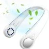 Tragbarer Halsventilator Nackenventilator Tragbare Ventilator Für Outdoor USB Fan Miniventilator Halsventilator（Weiß） -Smart Kitchen Store 1ec94a470926e8daffd09ee9611269be