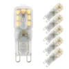 10x G9 3W LED Glühbirne Kaltweiß Birne Leuchtmittel Ersatz Halogen 20W -Smart Kitchen Store 1f4aa6a12d616e87a9b2cc2c40df57fa