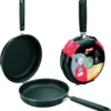 Ibili Indubasic Doble Tortilla 24 405924 Bratpfanne, 24 Cm Max. Durchmesser, Aluminium, Induktionsherd-geeignet, Antihaftbeschichtung -Smart Kitchen Store 1f4c341028c8ce648b7b9e1e1f9ab112