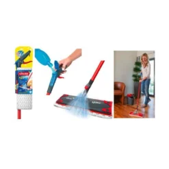 Vileda 1-2 Spray Bodenwischer System Wischmop Mikrofaser Bodenreiniger Reiniger