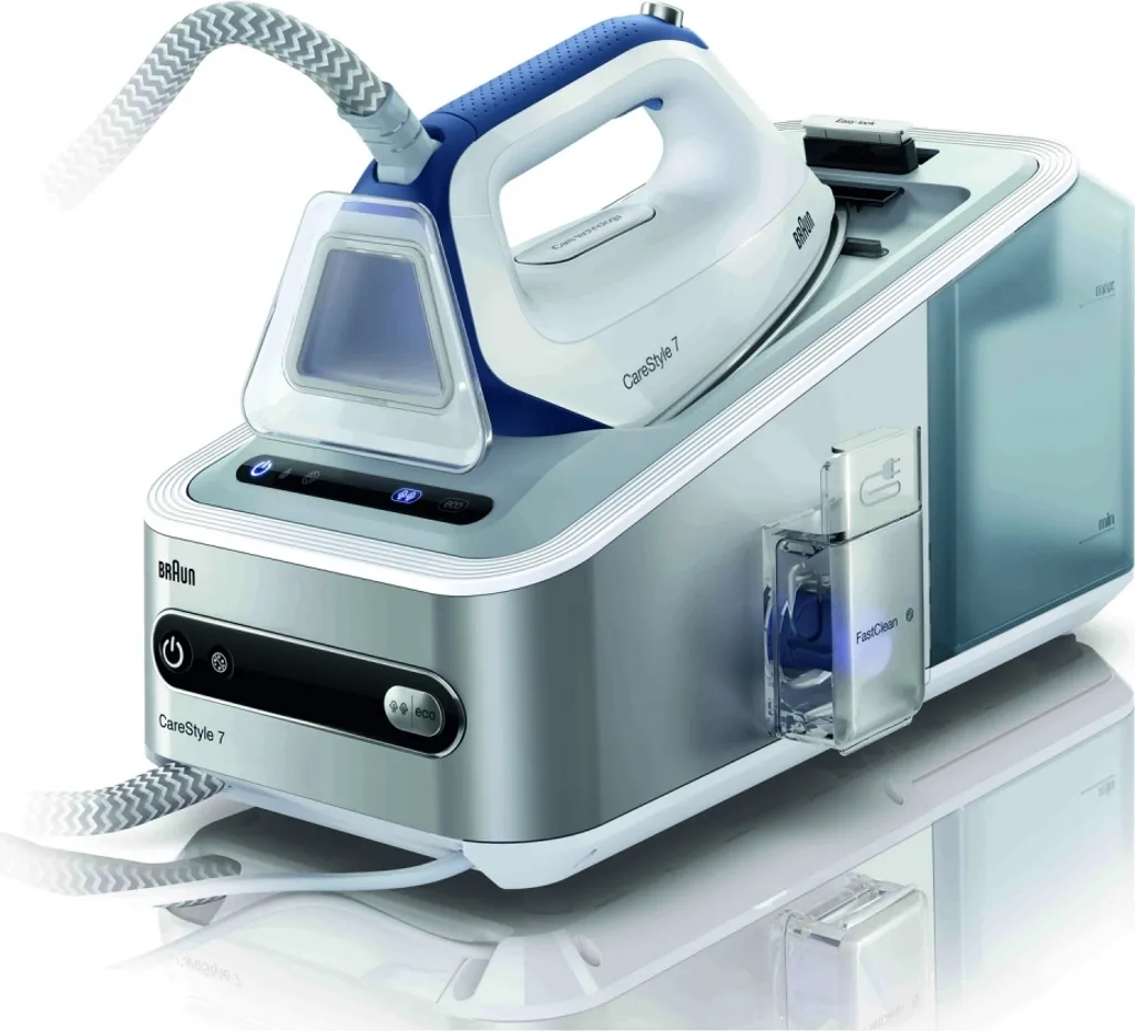 Braun Carestyle 7 IS 7143 - Trocken- & Dampfbügeleisen - Eloxalsohle - 1,8 M - 450 G/min - Blau - Silber - Weiß - 125 G/min 3 Braun Carestyle 7 IS 7143 - Trocken- & Dampfbügeleisen - Eloxalsohle - 1,8 M - 450 G/min - Blau - Silber - Weiß - 125 G/min