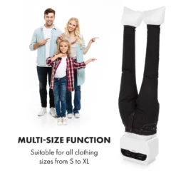 Klarstein ShirtButler Pro Automatischer Trockner Hosentrockner Hosenbügler , 2-in-1 System , 1200 Watt , Easy-Dry Technologie , Multi Size: S - XL , Thermal Safety System , 6-stufiger Timer: Bis 3 Stunden , Trocknungstemperatur: 30 - 70 °C , Bis Zu 2 Kg Maximalgewicht , LED-Kontrolllicht , Wechselbare Trocknungsaufsätze , Material: Oxford-Nylon , Weiß 15 Klarstein ShirtButler Pro Automatischer Trockner Hosentrockner Hosenbügler , 2-in-1 System , 1200 Watt , Easy-Dry Technologie , Multi Size: S - XL , Thermal Safety System , 6-stufiger Timer: Bis 3 Stunden , Trocknungstemperatur: 30 - 70 °C , Bis Zu 2 Kg Maximalgewicht , LED-Kontrolllicht , Wechselbare Trocknungsaufsätze , Material: Oxford-Nylon , Weiß -Smart Kitchen Store 22b389ed91b5421775f8f62794dc94dd