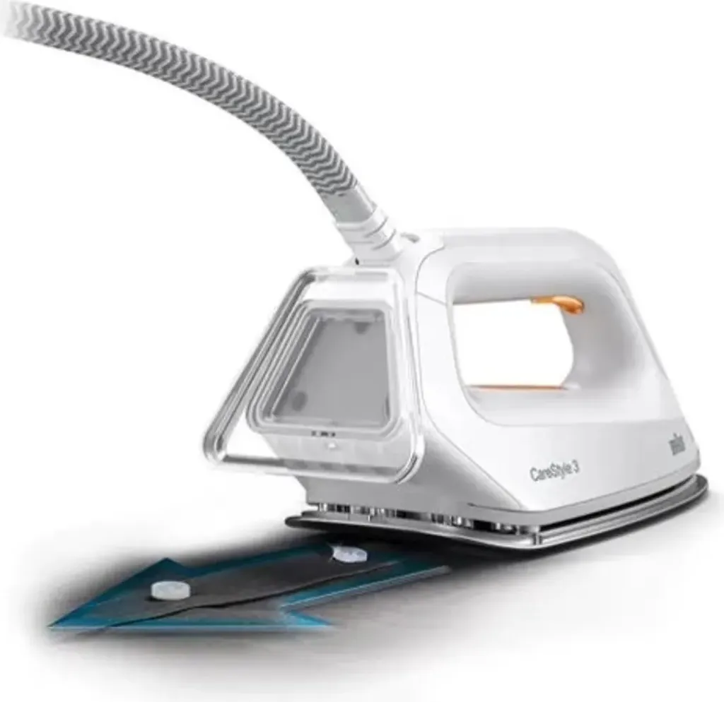 Braun IS 3132 WH CareStyle 3 Dampfbügelstation 2 L Wassertank 2400W Weiß 4 Braun IS 3132 WH CareStyle 3 Dampfbügelstation 2 L Wassertank 2400W Weiß – Bild 2