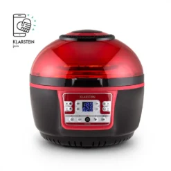 VitAir Turbo Heißluftfritteuse Rot-schwarz 1400W Grillen Backen 9l -Smart Kitchen Store 234908763dfeaf2289d9f16d6e013179