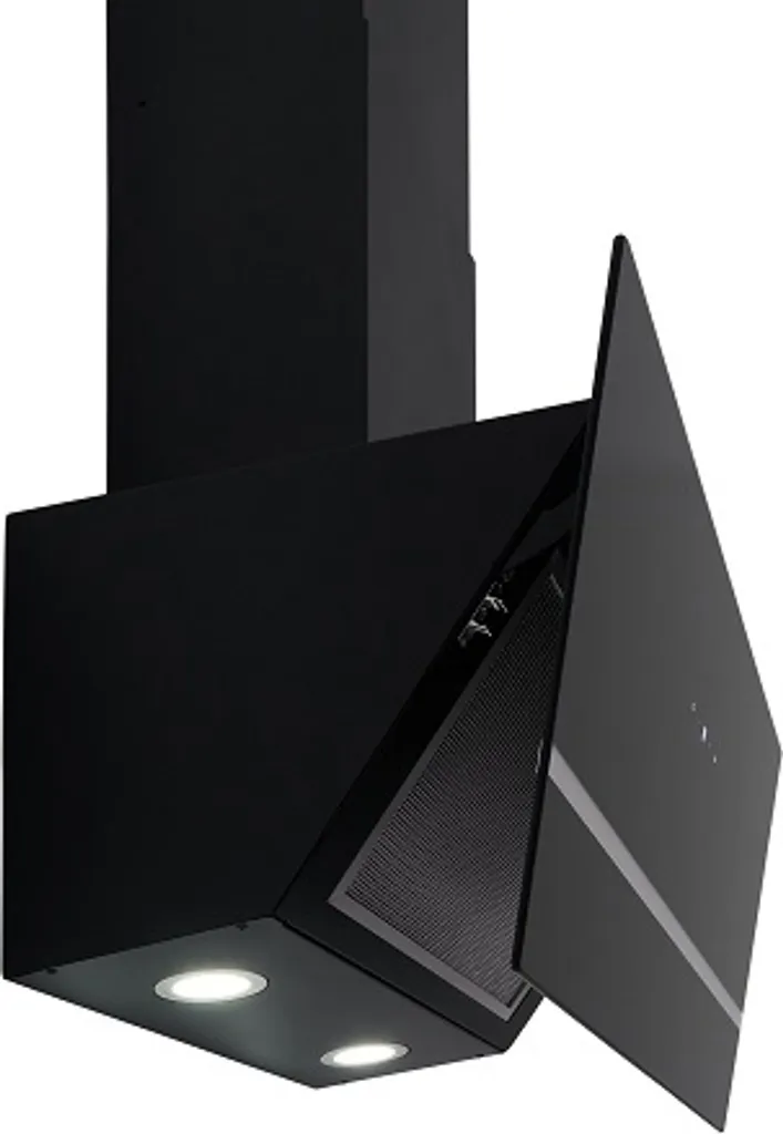 Respekta Dunstabzugshaube Schräghaube Wandhaube Kopffrei Glas 60 Cm Schwarz LED 9 Respekta Dunstabzugshaube Schräghaube Wandhaube Kopffrei Glas 60 Cm Schwarz LED – Bild 7