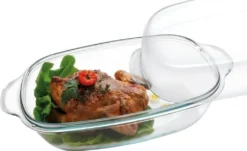 Simax Geflügelbräter Borosilikatglas Bräter Backofenform 8.0l -Smart Kitchen Store 23da7e67a70a6c73cea00d50d99a755f
