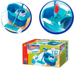 Spontex 19800030 Express System+ – Bodenwischer Komplett-Set Mit Eim -Smart Kitchen Store 23dd69842f485eb03c87514e67120b65