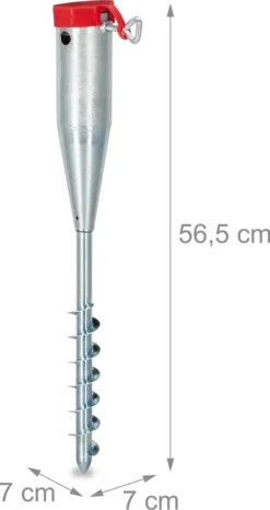 Relaxdays 2 X Bodenhülse Sonnenschirm 25 - 55 Mm -Smart Kitchen Store 23f4df578c134294802a0755e3cdb4c6