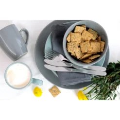 Mäser 931914 Kombiservice Pastell Selection Für 4 Personen, Steinzeug, Grau (1 Set, 16-teilig) 15 Mäser 931914 Kombiservice Pastell Selection Für 4 Personen, Steinzeug, Grau (1 Set, 16-teilig) -Smart Kitchen Store 23f745cfa695970b7411f7acd69972ec