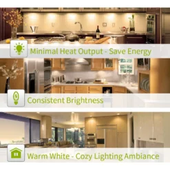 10x G9 5W LED Glühbirne Kaltweiß Birne Leuchtmittel Ersatz Halogen 40W -Smart Kitchen Store 24f046e880994a2752f3f3607e679cfa