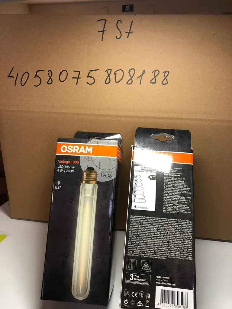 Osram LED Globelampe Vintage 1906 E27 5W Warmweiß, Amber 10 Osram LED Globelampe Vintage 1906 E27 5W Warmweiß, Amber – Bild 8