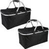 ONVAYA® Einkaufskorb Faltbar Mit Kühlfunktion | Schwarz | 2 Stück | Faltkorb Mit Deckel | Isolierkorb | Einkaufstasche | Klappkorb | Thermokorb Klappbar 2 ONVAYA® Einkaufskorb Faltbar Mit Kühlfunktion | Schwarz | 2 Stück | Faltkorb Mit Deckel | Isolierkorb | Einkaufstasche | Klappkorb | Thermokorb Klappbar -Smart Kitchen Store 26cf4987284c614e0ade04869a36109a