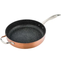 Excellence Sauteuse Ø28 Cm By Kitchen Pro - Schmorpfanne 28cm Mit Deckel, Pfanne, Aus Kupfer Und Rostfreiem Edelstahl, Induktion 13 Excellence Sauteuse Ø28 Cm By Kitchen Pro - Schmorpfanne 28cm Mit Deckel, Pfanne, Aus Kupfer Und Rostfreiem Edelstahl, Induktion -Smart Kitchen Store 285f7e5e46cbf3227e608eab06e231ba