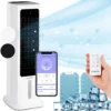 Klarstein Mobiles Klimagerät Ohne Abluftschlauch - 360° Luftkühler Mit Wasser Ventilator Luftbefeuchter Luftreiniger Funktion - App-Steuerung - 6L Wassertank - Klimaanlage Mobil Mit Fernbedienung 1 Klarstein Mobiles Klimagerät Ohne Abluftschlauch - 360° Luftkühler Mit Wasser Ventilator Luftbefeuchter Luftreiniger Funktion - App-Steuerung - 6L Wassertank - Klimaanlage Mobil Mit Fernbedienung -Smart Kitchen Store 28d0489ba14e852784e945b2224c543f