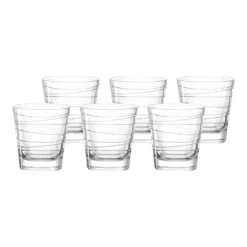 LEONARDO 019449 Vario Struttura Whiskybecher, Glas, 250 Ml, Klar (6 Stück) -Smart Kitchen Store 29270adab8779b34634140685e195dc3