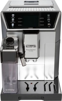 De'Longhi Delonghi Ecam 550.85.MS Primadonna Class Silber Kaffeevollautomat Kegel-Mahlwerk -Smart Kitchen Store 29930acba7669eaf66ffad2276fde4fb