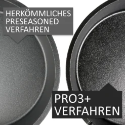 BBQ-Toro Dutch Oven Pan DOSQU, 9,5 L Ultimate Gusseisen Kochtopf Mit PRO3+ Beschichtung, Gusstopf -Smart Kitchen Store 29a85d76699bed781cc2d32f1ab68a40