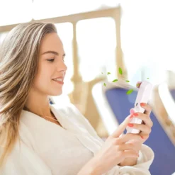 Tragbarer Mini Lüfter Klein Faltbarer Handventilator Wieder Aufladbarer Persönliche Taschenventilator Batterie Betriebener Reise Ventilator USB Schreibtisch-Fan Für Büro, Haus, Outdoor -Smart Kitchen Store 2aa594d613e3323faad91919a40e71db