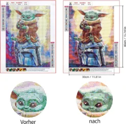 Diamond Painting 5D Diamant Painting Set, DIY Diamant Painting Vollbohrer Kit, Geschenk Für Erwachsene Kinder -Smart Kitchen Store 2b03530b2c8d7e7bda85c69058ae541a