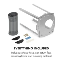 Klarstein Structura Inselabzugshaube , EEK: A , Abluft/Umluft , 3 Stufen , Luftumwälzung: 641 M³/h Max. , 41 X 35,5 Cm , LED-Beleuchtung , Optionale Ausstattung Mit Aktivkohlefiltern , Dunstabzugshaube , Inselhaube , Edelstahl , Schwarz -Smart Kitchen Store 2b1a6f8095f4f872c1b9c1f80b5d8f71