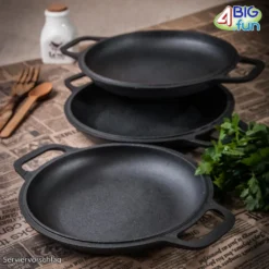 Gusseisen Topf 4L Gusseiserner Topf Ø 22cm Kochtopf Aus Gusseisen Mit Deckel-Bratpfanne -Smart Kitchen Store 2b79b5fbd4652a948671aa8d21de29c3