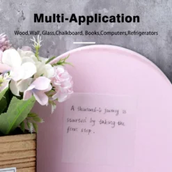 300 Verschiedene Transparente Haftnotizen Perspektivische Aufkleber Farbe Kreative Aufkleber Fluoreszierende Filmaufkleber Notizen -Smart Kitchen Store 2bdab37d2b06e74d7beba088765b87f1