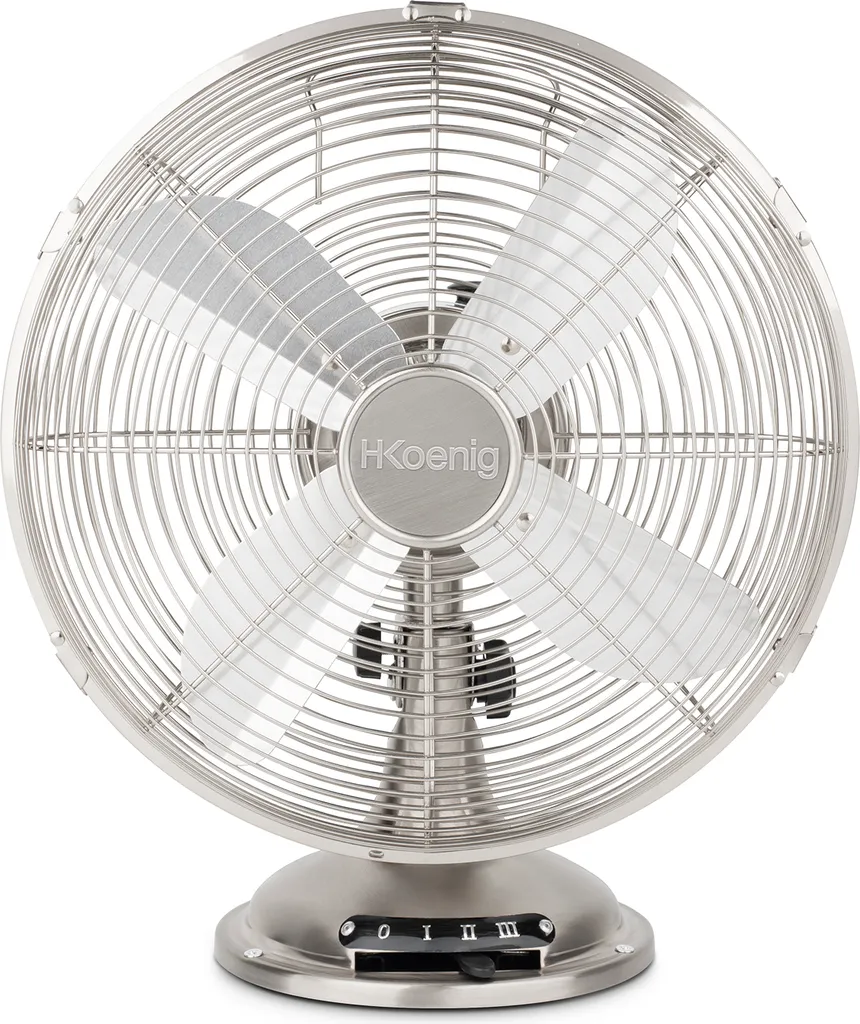 H.Koenig Elektrischer Tischventilator JOE48 30cm Durchmesser 3 H.Koenig Elektrischer Tischventilator JOE48 30cm Durchmesser