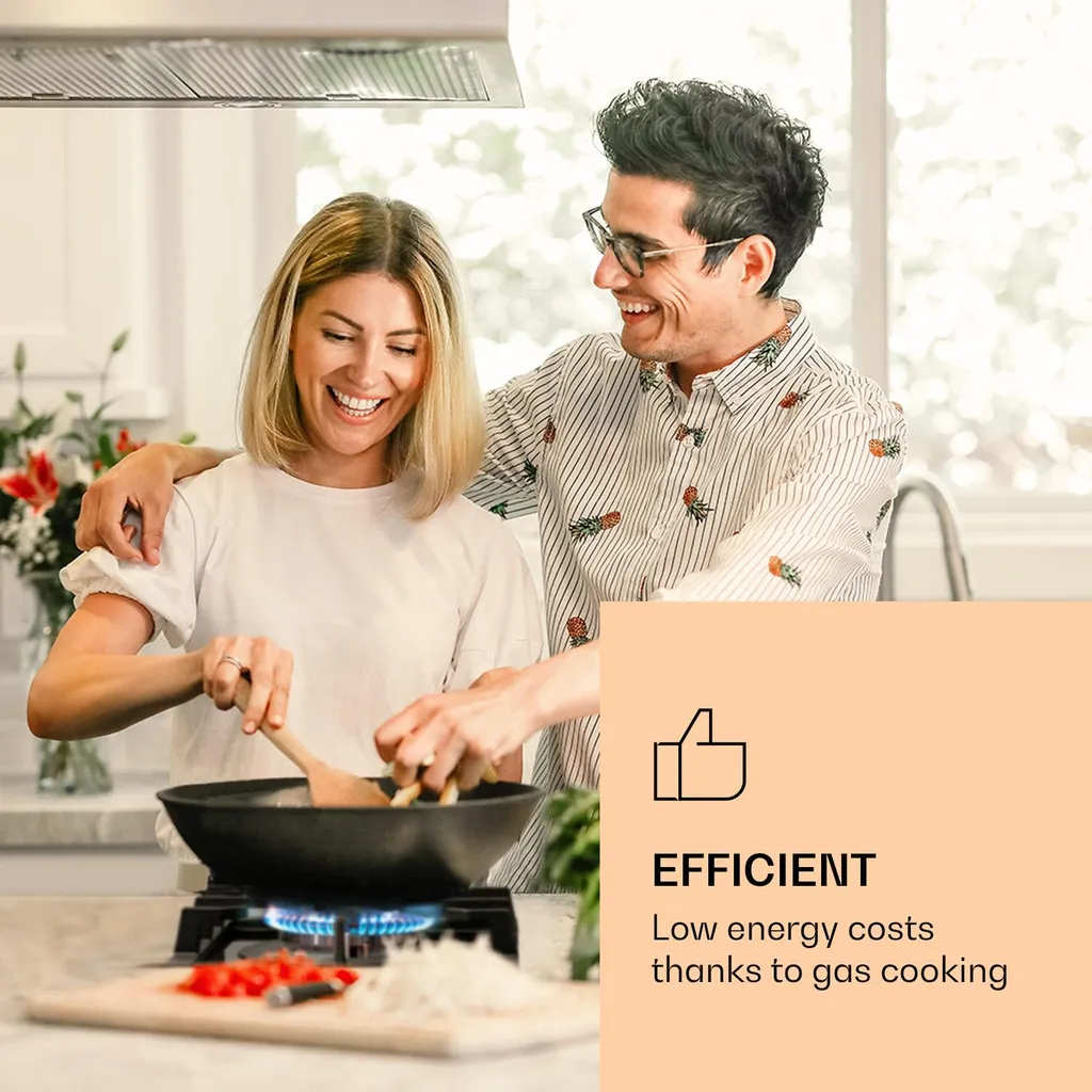 Klarstein Alchemist Gaskochfeld . Wokbrenner Aus Aluminium , Inklusive Schlauch Und Druckminderer , Elektrische Zündung , Für Flüssig- Oder Erdgas , Glaskeramik 4 Klarstein Alchemist Gaskochfeld . Wokbrenner Aus Aluminium , Inklusive Schlauch Und Druckminderer , Elektrische Zündung , Für Flüssig- Oder Erdgas , Glaskeramik – Bild 2