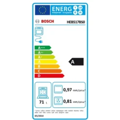 Bosch HEB517BS0, Serie | 6, Einbau-Herd, 60 X 60 Cm, Edelstahl -Smart Kitchen Store 2d76b0fd7f837ade89740c5cd6cc1cdc