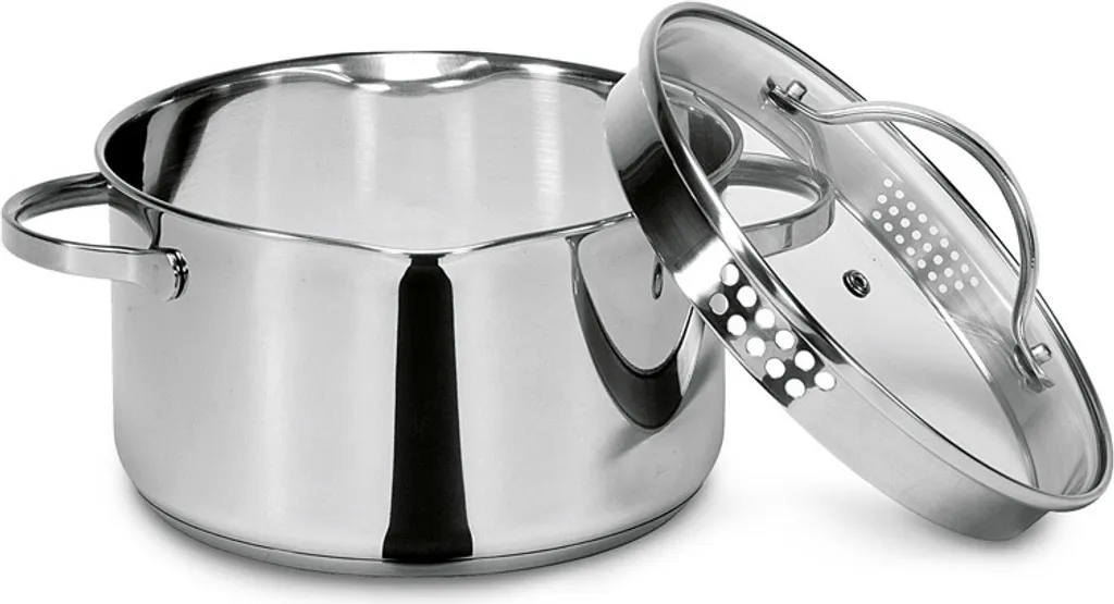 Krüger Kochtopf Aus Rostfreiem Edelstahl Fassung 1500ml 16cm 9 Krüger Kochtopf Aus Rostfreiem Edelstahl Fassung 1500ml 16cm – Bild 7