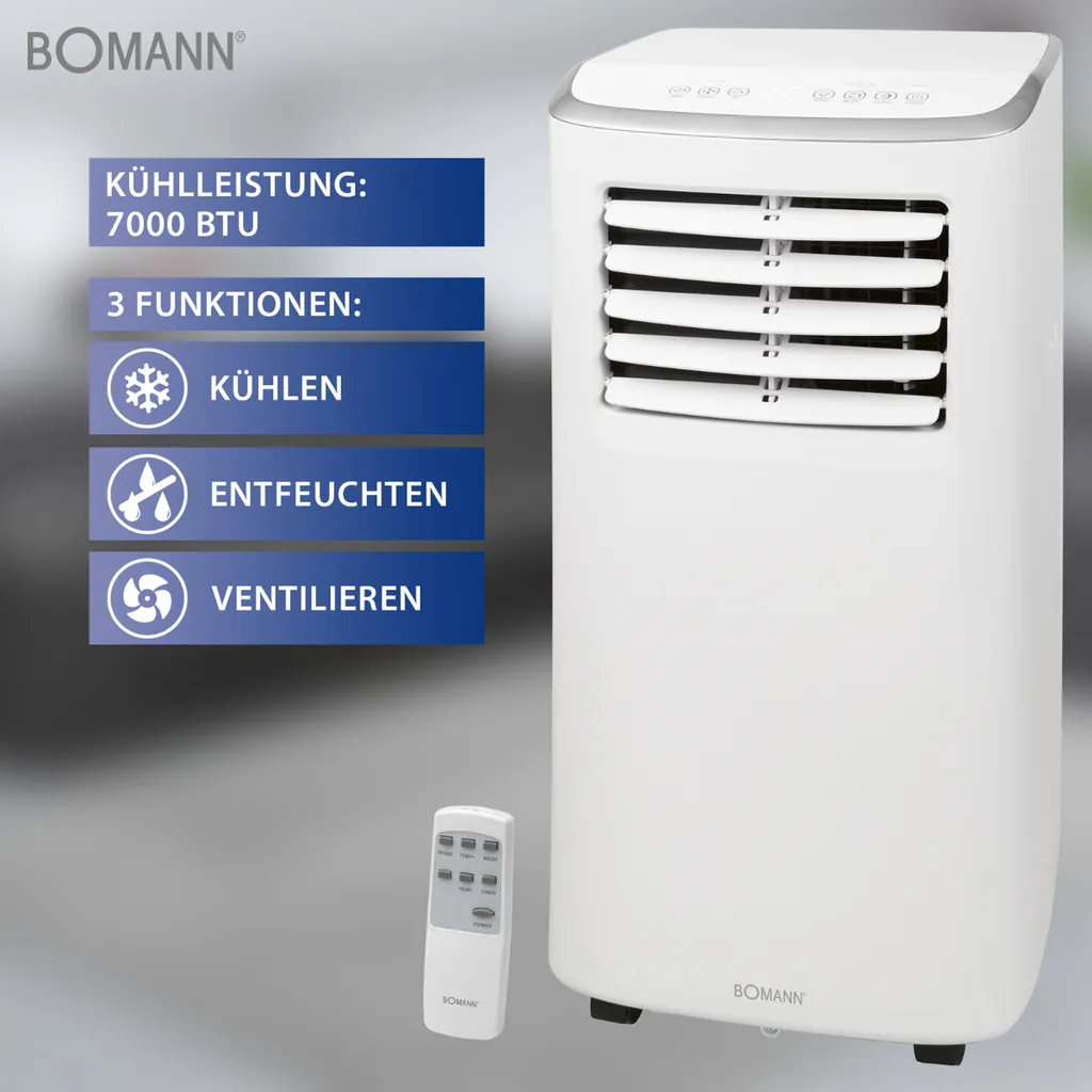 Bomann CL 6048 CB - Klimagerät - Weiß 12 Bomann CL 6048 CB - Klimagerät - Weiß – Bild 10