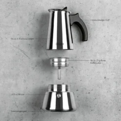 Espresso Maschine Espressoo Kaffee Maschine Coffee Mokkakanne Induktion Beem -Smart Kitchen Store 2f4cce58ebc1da46325894b6f18903ed