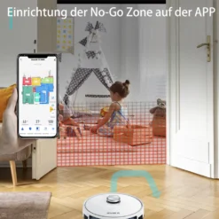 S7 MAX Laser Navigation Slam Routenplanung Smart Staubsauger Roboter Saugroboter Große Saug Flüsterleises Karte Speicher Fegen Boden Mopping Roboter International Version -Smart Kitchen Store 308be2bc9949488cd2f8f1f5c6efd7d9