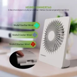 BIGTREE Tischventilator Leiser USB Tischventilator Wiederaufladbarer Ventilator 11 BIGTREE Tischventilator Leiser USB Tischventilator Wiederaufladbarer Ventilator -Smart Kitchen Store 30b41da60e998be601ecccdb6a925cc2