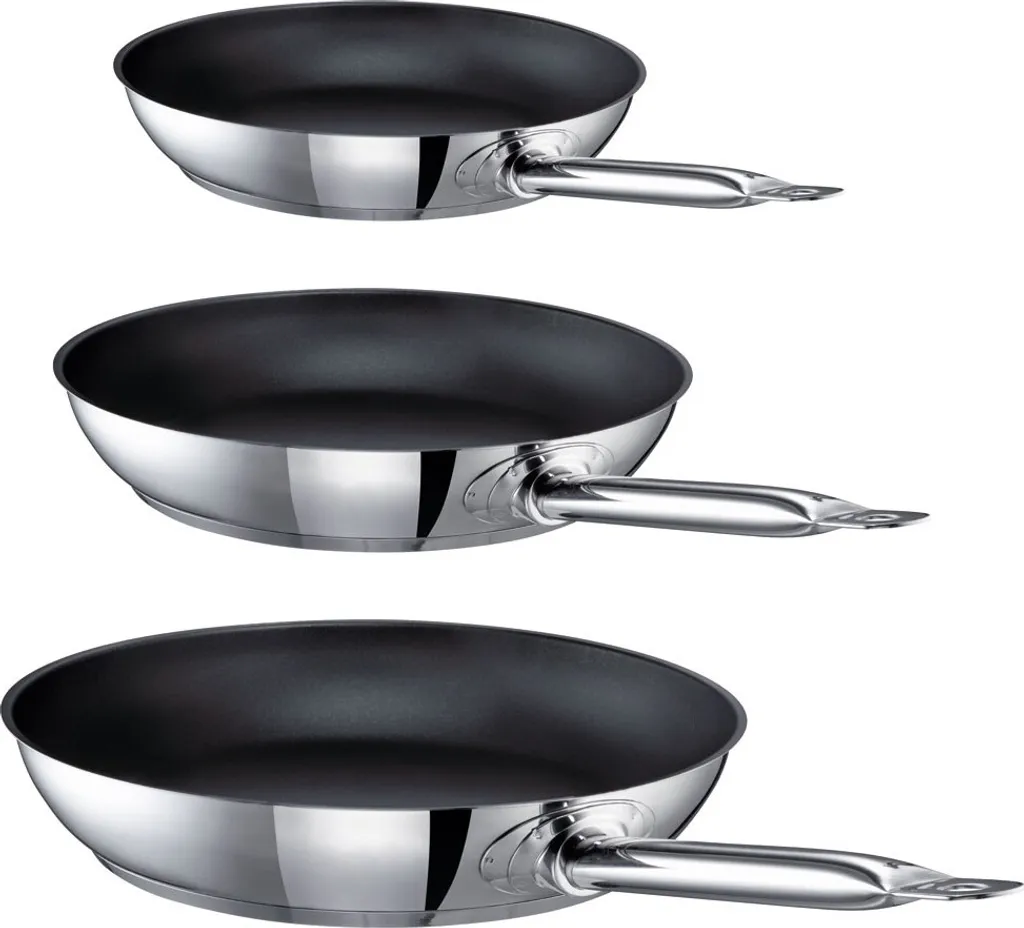 Schulte-Ufer Gastro-SUS Industar DIAMAS Pro Diamantversiegelung Edelstahl Pfannenset 163059-20 -24 -28, Ecotherm® Aluminium-Kapselboden 3 Schulte-Ufer Gastro-SUS Industar DIAMAS Pro Diamantversiegelung Edelstahl Pfannenset 163059-20 -24 -28, Ecotherm® Aluminium-Kapselboden