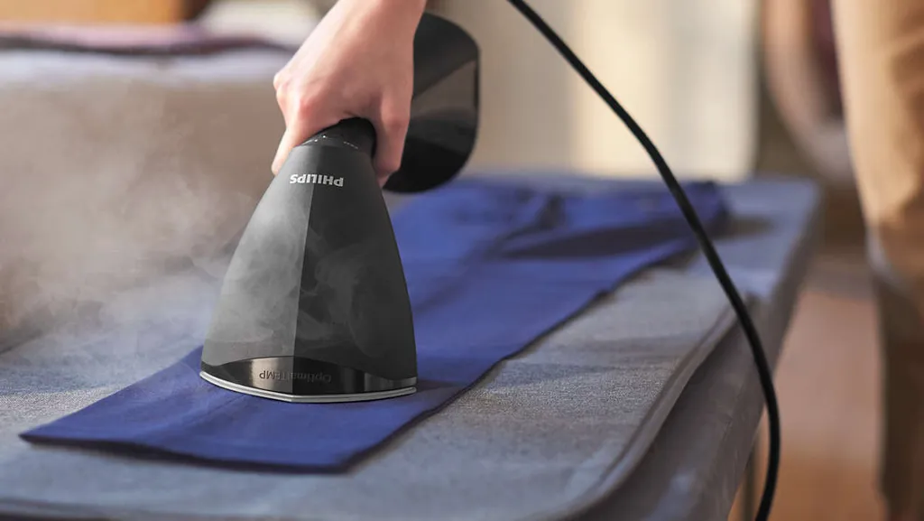 Philips Travel Steamer 8000 Series, Tragbare Dampfbürste Für Reisen, 32 G/min Konstanter Dampf, 1600 W, Schwarz (GC800/80) 9 Philips Travel Steamer 8000 Series, Tragbare Dampfbürste Für Reisen, 32 G/min Konstanter Dampf, 1600 W, Schwarz (GC800/80) – Bild 7